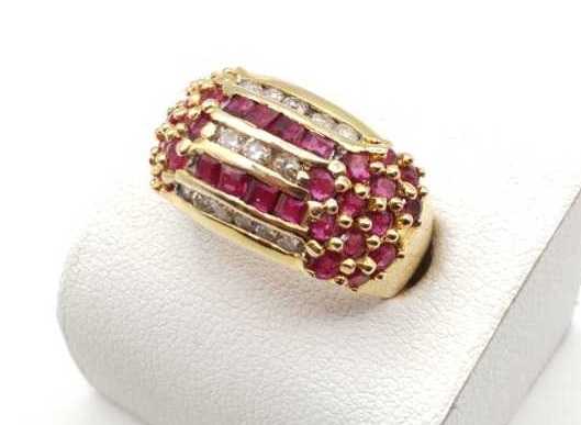 宝石買取 ルビー 指輪 K18